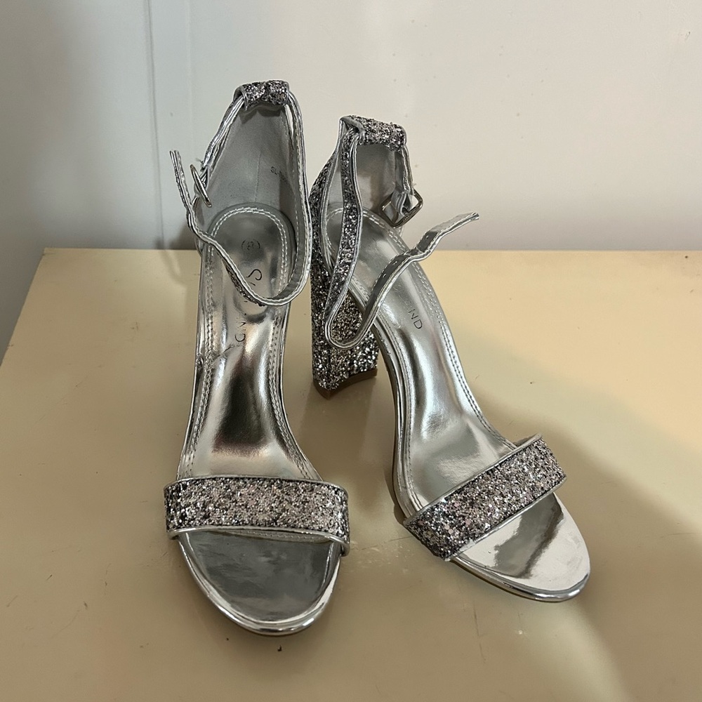 Glittery heels